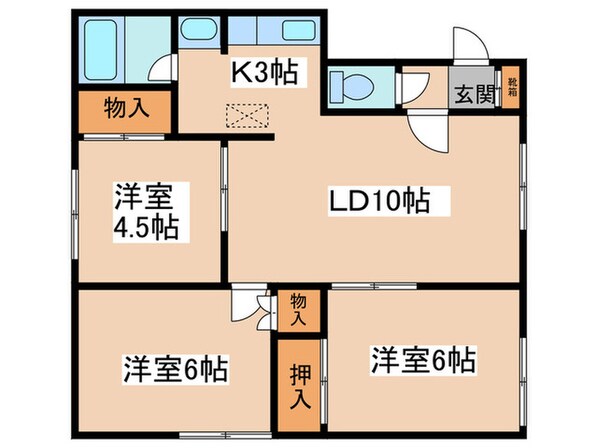 ロ－ヤルシャト－２１の物件間取画像